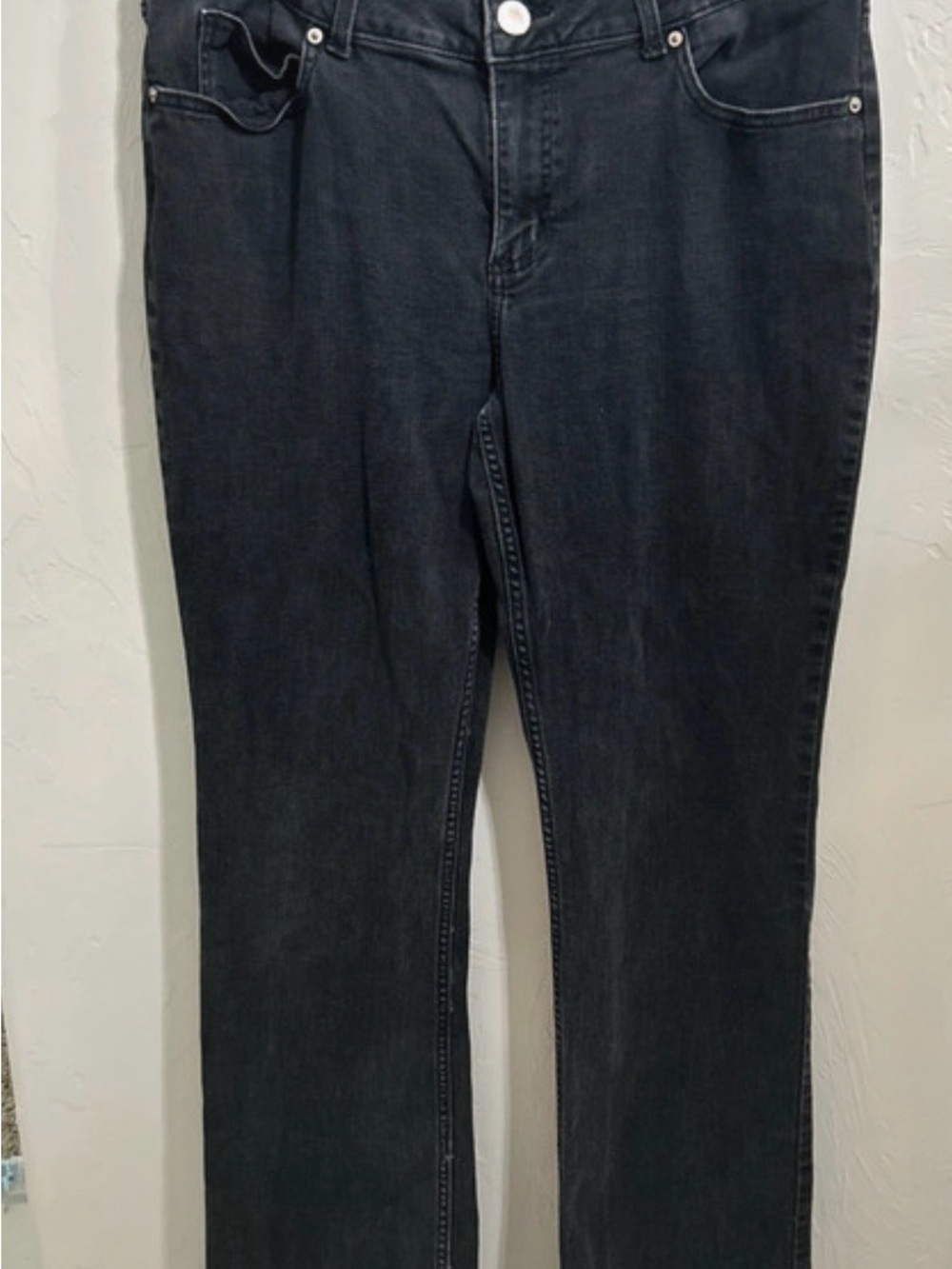Wrangler Black Boot Cut Jeans